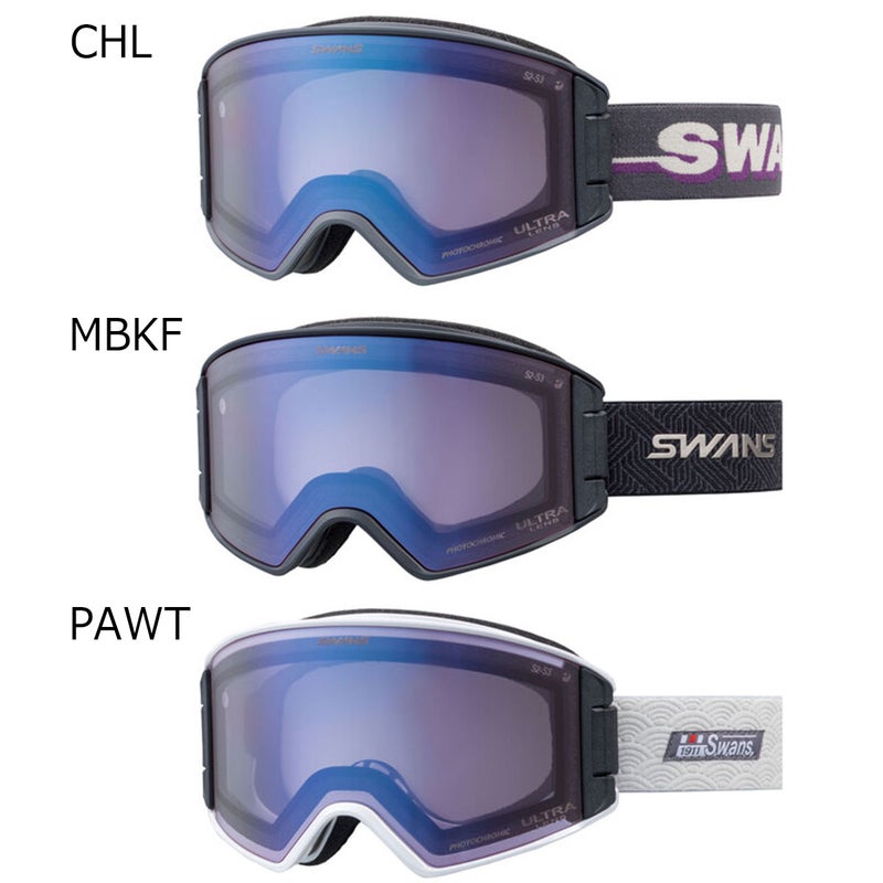 スワンズSWANSスノボースノボスノーボードゴーグルULTRA調光ミラーモデルOUTBACKMDH-CU-LPOB-MDH-CULPメンズレディースユニセックス25-26