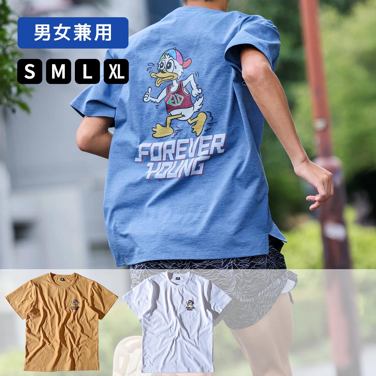 エルドレッソELDORESOランニングウェア半袖TシャツForeverYoungTeeE1019926メンズレディースユニセックス26FA秋冬