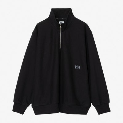 ヘリーハンセンHELLYHANSENアウトドアカジュアルウェアトレーナーHHヘビーウェイトスウェットハーフジップHM32671-Kメンズレディースユニセックス26FW秋冬