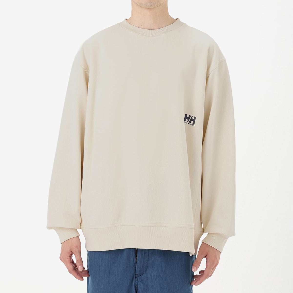 ヘリーハンセンHELLYHANSENアウトドアカジュアルウェアトレーナーHHヘビーウェイトスウェットクルーHM32672-IVメンズレディースユニセックス26FW秋冬