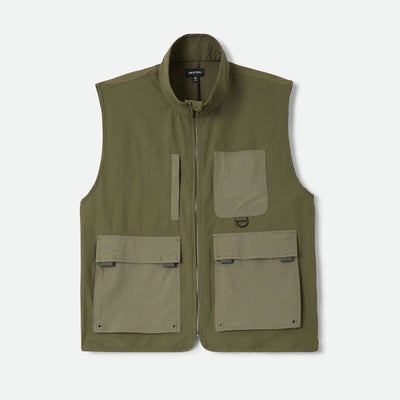 ブリクストンBRIXTONスケボースケートボードウェアベストJOURNEYUTILITYVEST03508メンズ男性26FA秋冬
