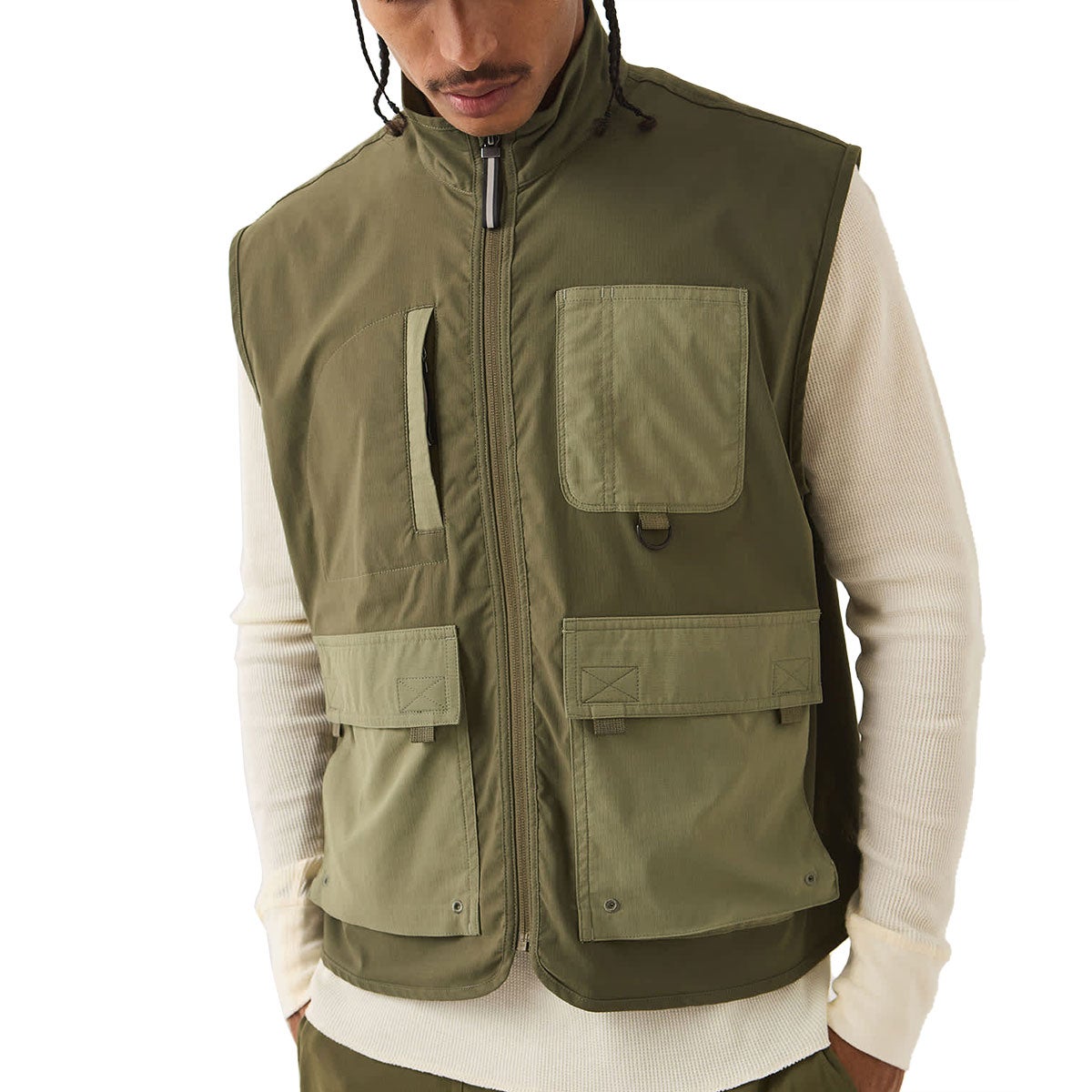 ブリクストンBRIXTONスケボースケートボードウェアベストJOURNEYUTILITYVEST03508メンズ男性26FA秋冬