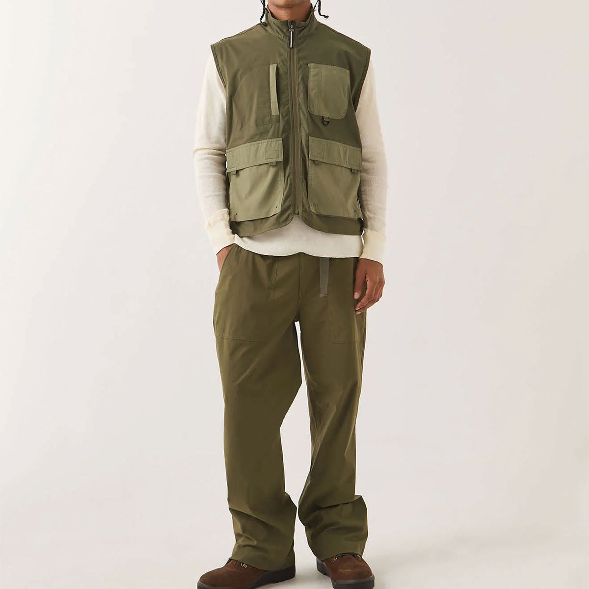 ブリクストンBRIXTONスケボースケートボードウェアベストJOURNEYUTILITYVEST03508メンズ男性26FA秋冬