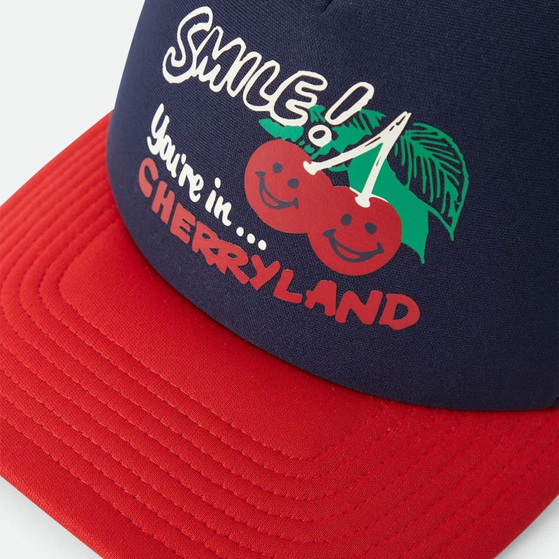 ブリクストンBRIXTONスケボースケートボード帽子キャップCHERRYLANDTRUCKERHAT1216726FA秋冬