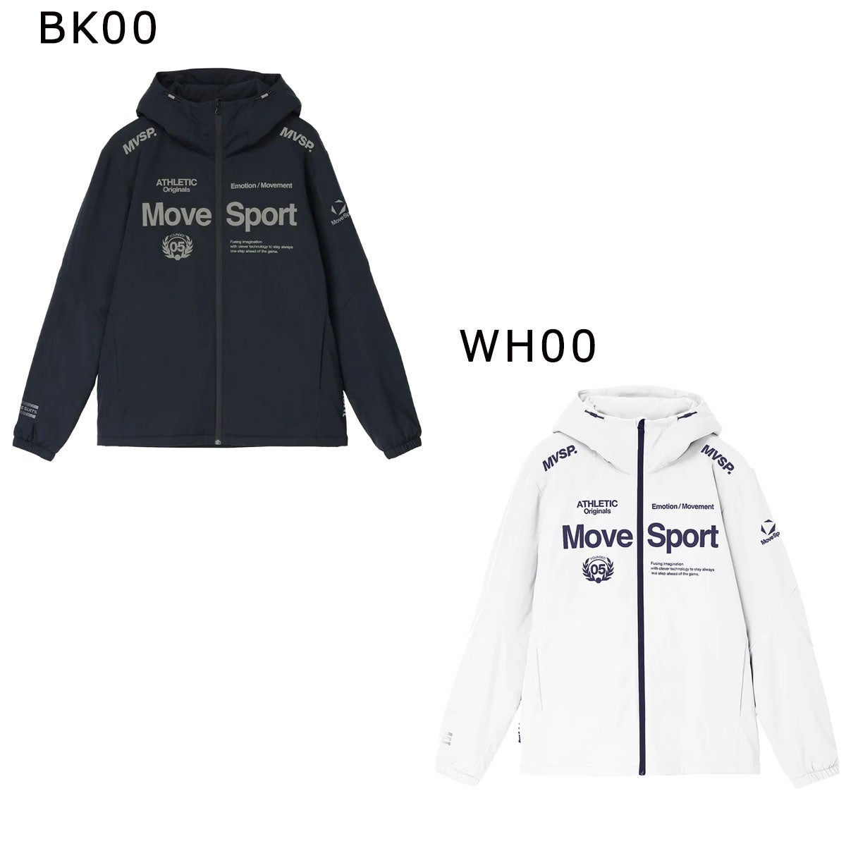 デサントDESCENTEジムフィットネスヨガウェアアウタージャケットMoveSportムーブスポーツ【ACTIVESUITS】中綿ウィンドジャケットST6FWB31Mメンズ男性26FA秋冬