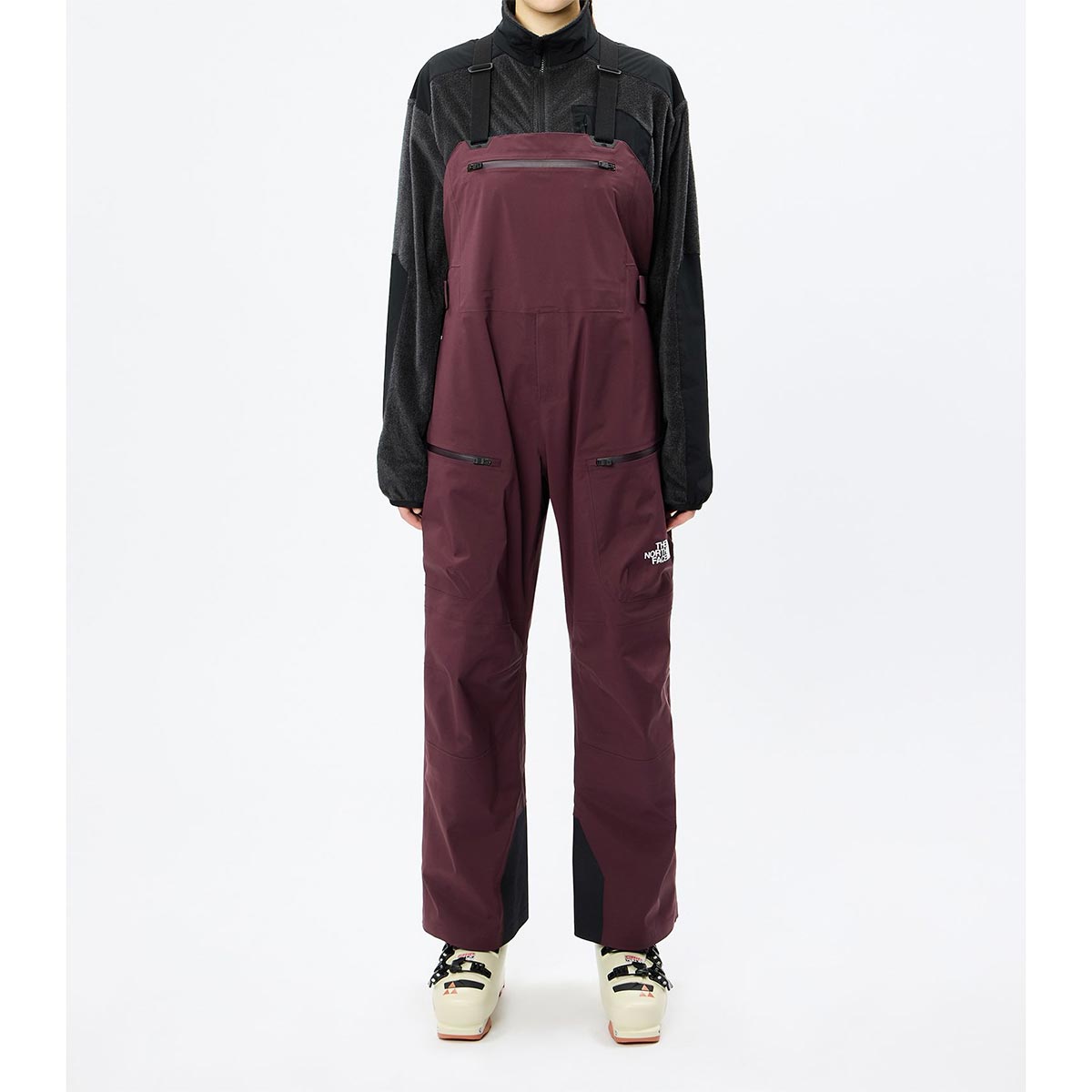 ザ・ノース・フェイスTHENORTHFACEスノボースノボスノーボードウェアビブパンツつなぎレイバックビーシービブNS62611-DDメンズレディースユニセックス26-27