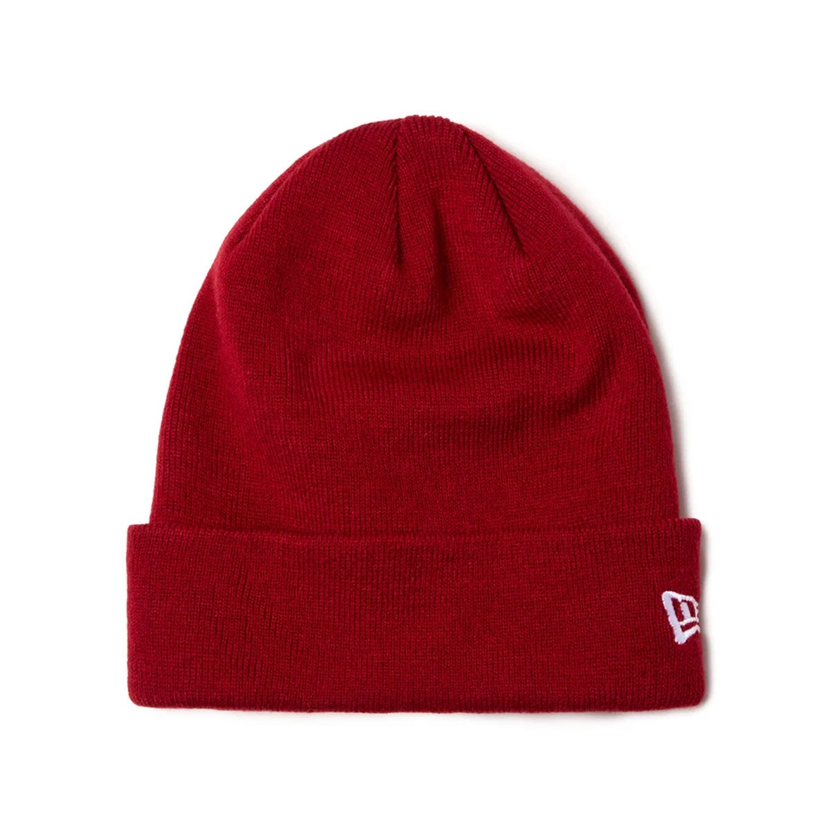 ニューエラNEWERAスノボースノボスノーボード帽子ニット帽ビーニーベーシックカフニットレッド1511969826-27