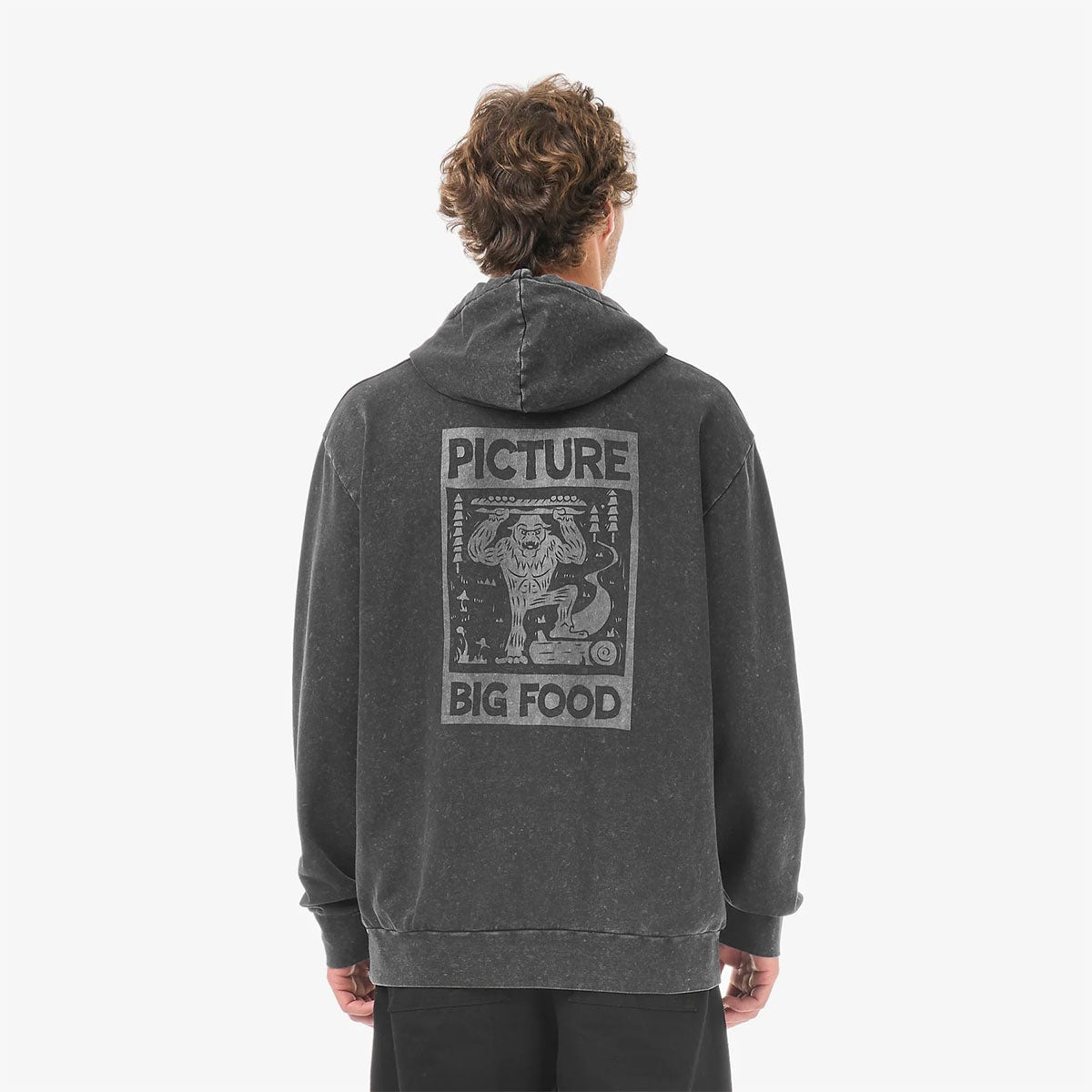 ピクチャーPICTUREスノボースノボスノーボードウェアスウェットパーカーBIGFOOTHOODIEMSW0515メンズ男性26-27