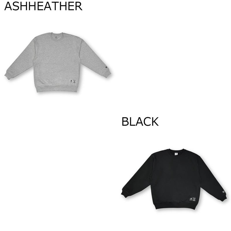 ニュートラルNEWTRALサーフィンサーフウェアスウェットトレーナーLabelCrewNeckSweatshirtNT2263025メンズ男性26FA秋冬