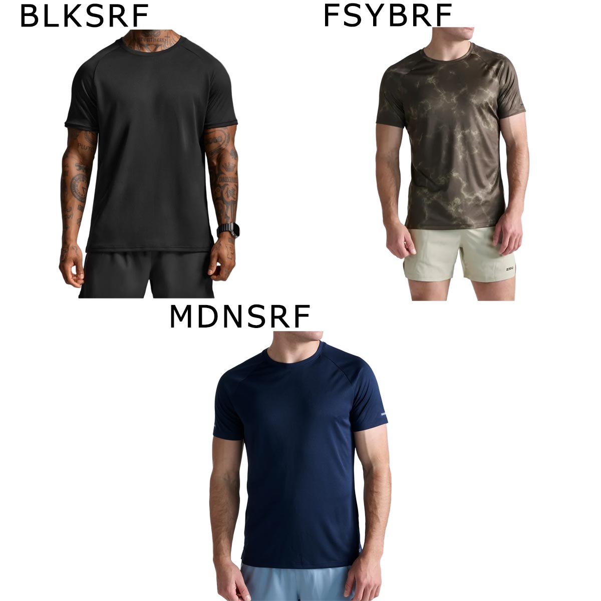 ツータイムズユー2XUランニングウェア半袖TシャツエアロTEEシャツMR7441Aメンズ男性26FA秋冬