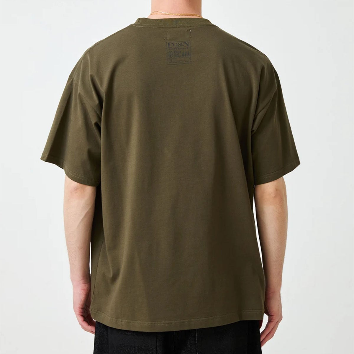 エビセンEVISENスケボースケートボードウェア半袖TシャツELOGOTEE26FW-T05メンズ男性26FA秋冬