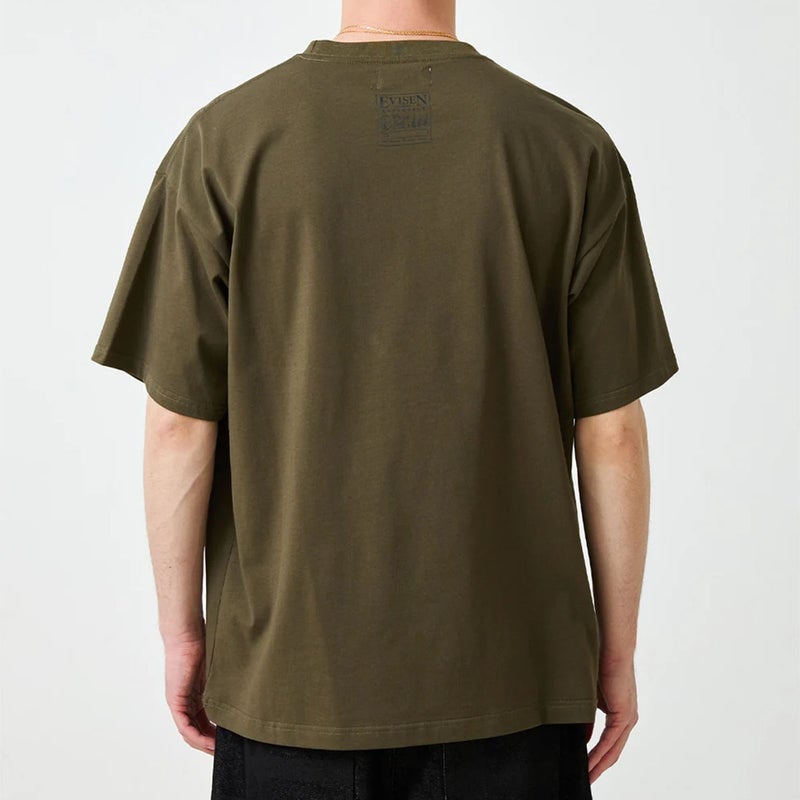 エビセンEVISENスケボースケートボードウェア半袖TシャツELOGOTEE26FW-T05メンズ男性26FA秋冬