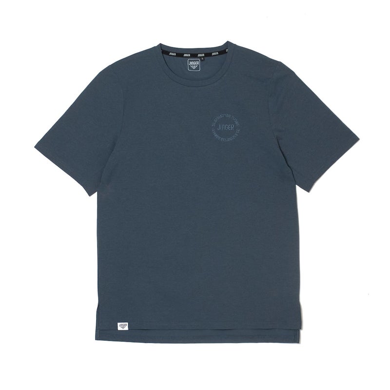 ジンガーJINGERランニングウェア半袖TシャツランニングTシャツJ-1056-BLUメンズレディースユニセックス26FA秋冬