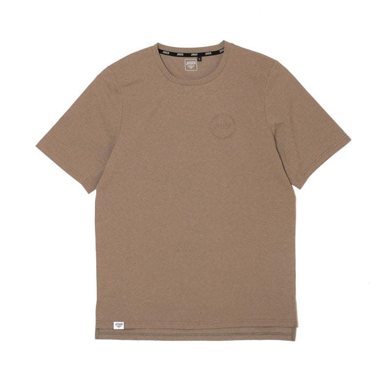 ジンガーJINGERランニングウェア半袖TシャツランニングTシャツJ-1056-BRNメンズレディースユニセックス26FA秋冬