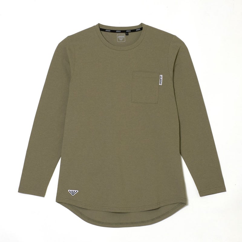ジンガーJINGERランニングウェア長袖TシャツロンTランニングロングスリーブTシャツJ-5012-BRNメンズレディースユニセックス26FA秋冬