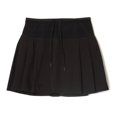 ジンガーJINGERランニングウェアボトムスマルチポケット付きランニングプリーツスカートJ-2085-BLKレディース女性26FA秋冬