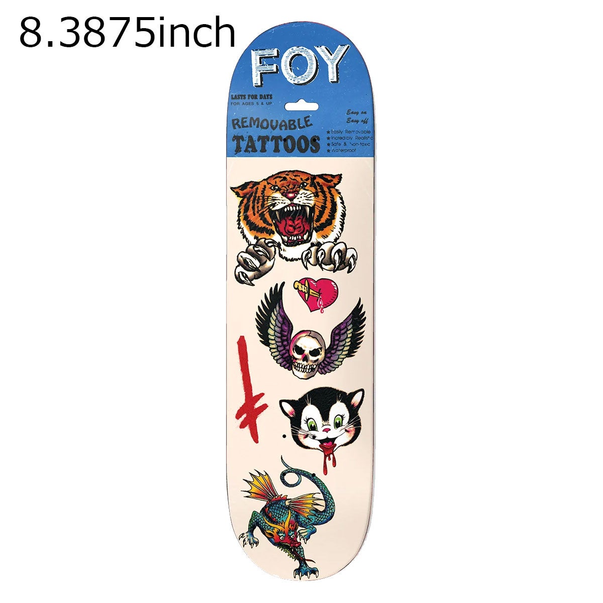 デスウィッシュ DEATHWISH JF Tattoos Deck 8.3875 スケートボード