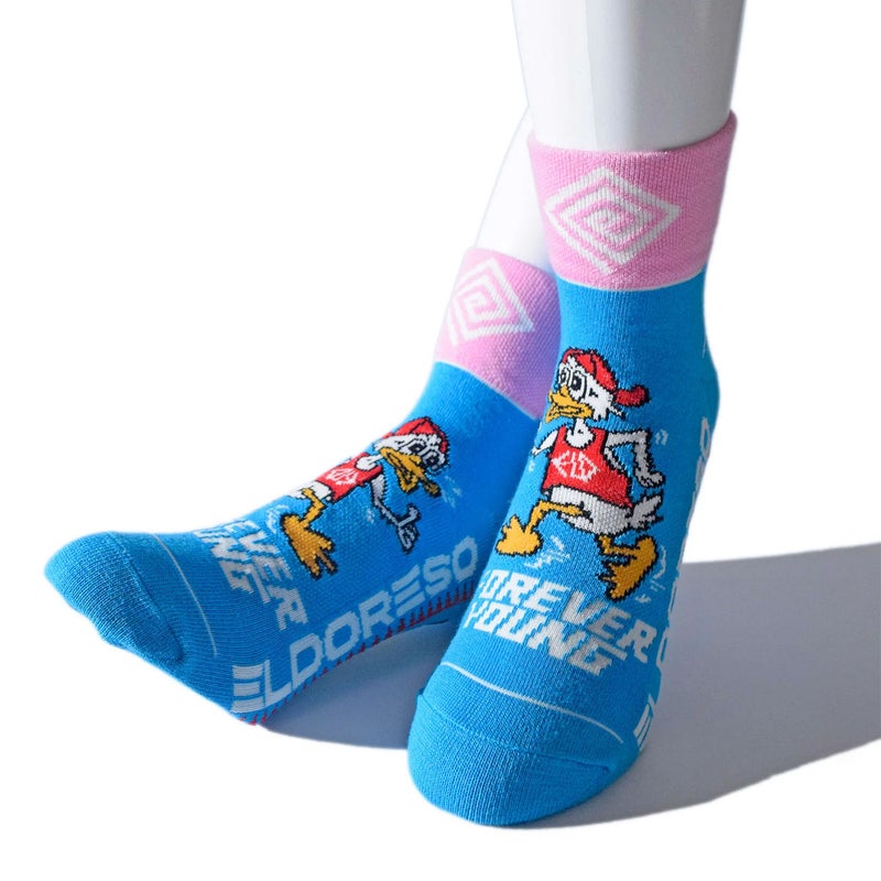 エルドレッソELDORESOランニングソックス靴下ForeverYoungSocksE7604226メンズレディースユニセックス26FA秋冬