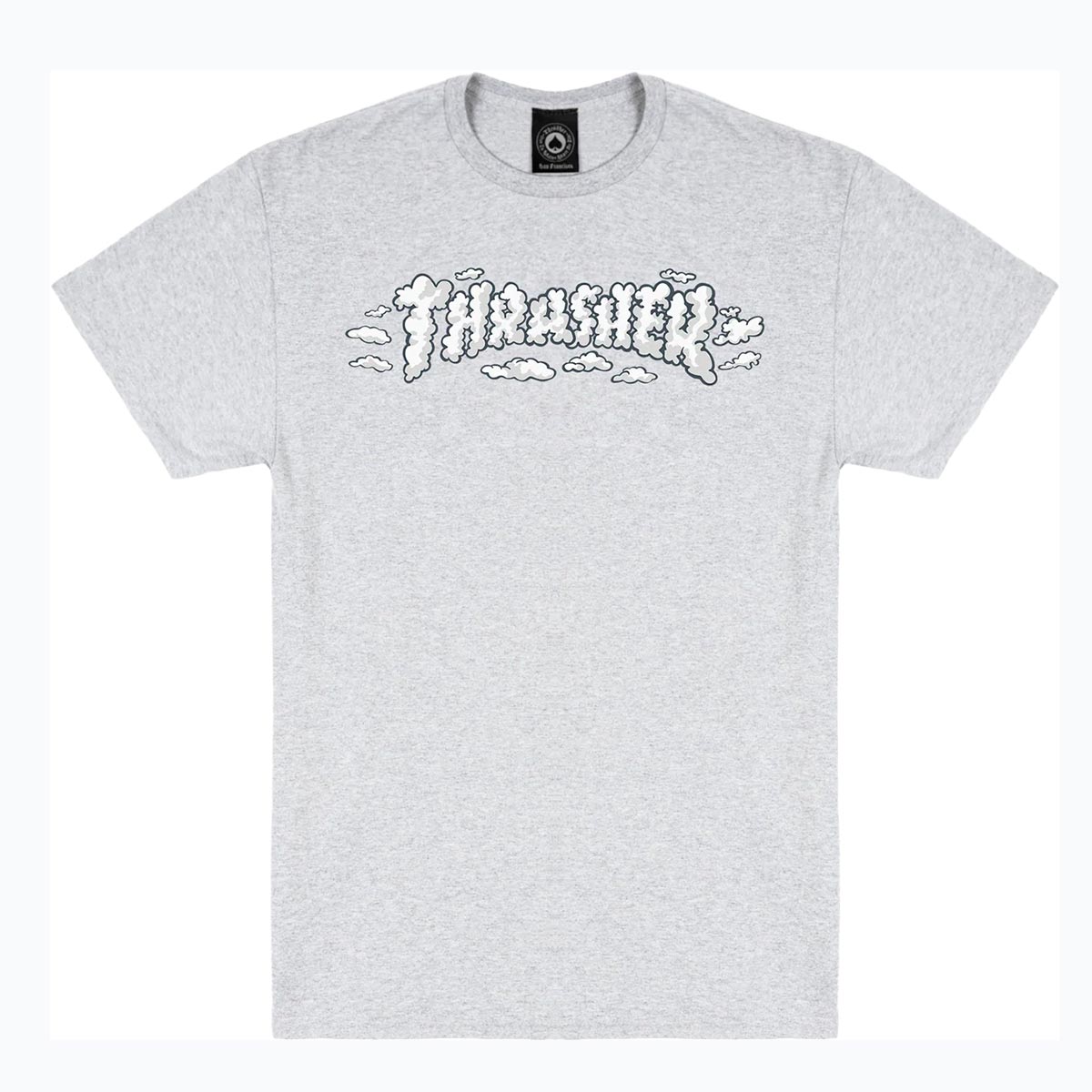 スラッシャーTHRASHERスケボースケートボードウェア半袖TシャツCLOUDSBYKEVINSPANKYS/ST-SHIRT146015メンズ男性26FA秋冬