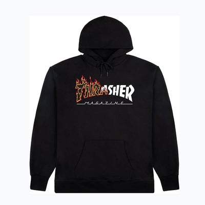 スラッシャーTHRASHERスケボースケートボードウェアスウェットパーカーIGNITEL/SHOOD146016メンズ男性26FA秋冬