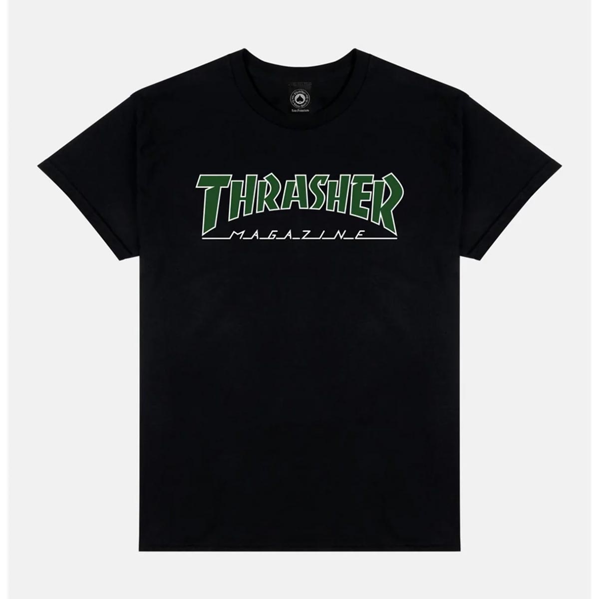 スラッシャーTHRASHERスケボースケートボードウェア半袖TシャツOUTLINEDS/ST-SHIRT146020メンズ男性26FA秋冬