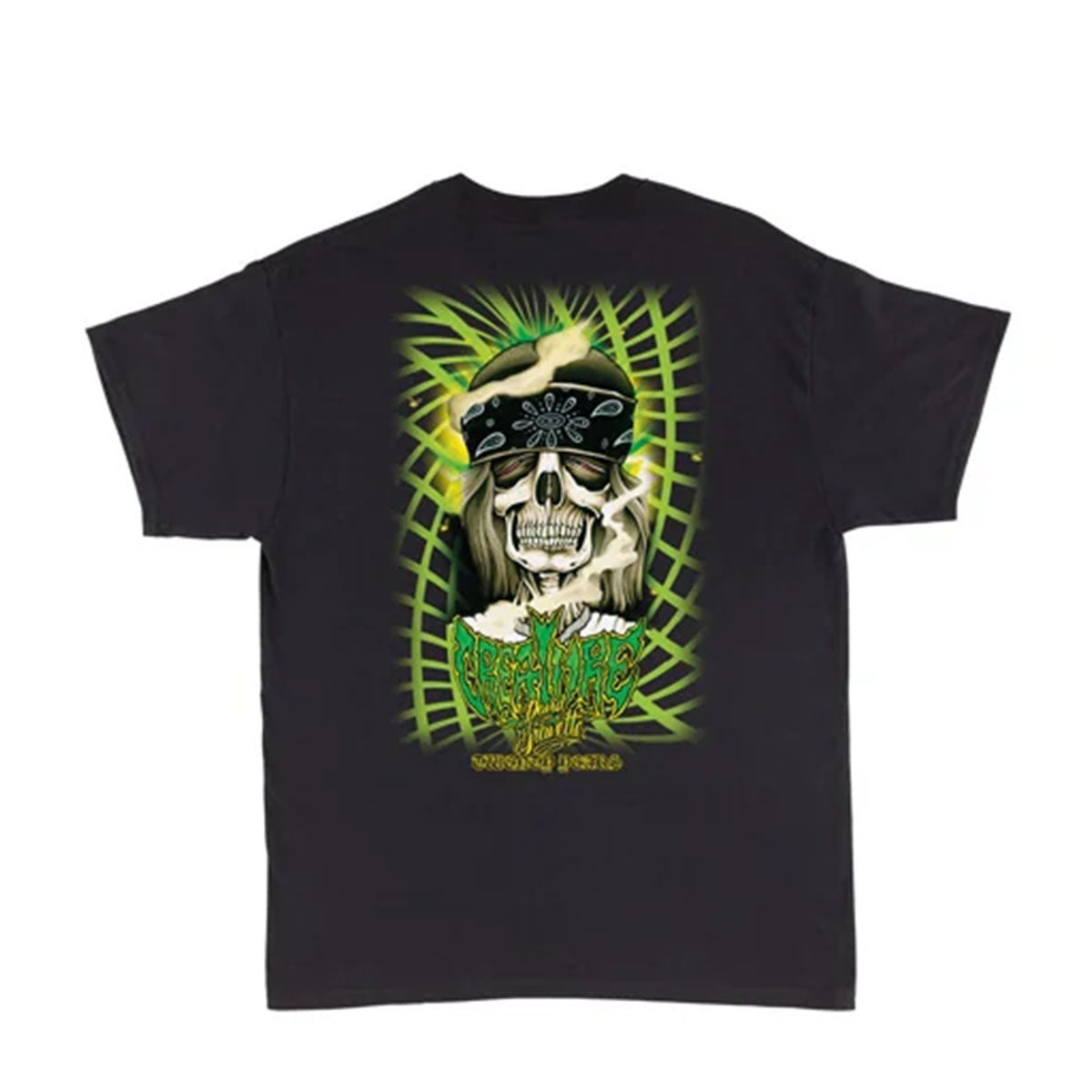 クリーチャーCREATUREスケボースケートボードウェア半袖TシャツGRAVETTEHIPPIESKULL20THS/SPOCKETSHIRT560263401メンズ男性26FA秋冬