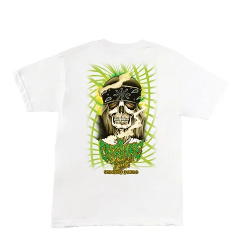 クリーチャーCREATUREスケボースケートボードウェア半袖TシャツGRAVETTEHIPPIESKULL20THS/SPOCKETSHIRT560263401メンズ男性26FA秋冬