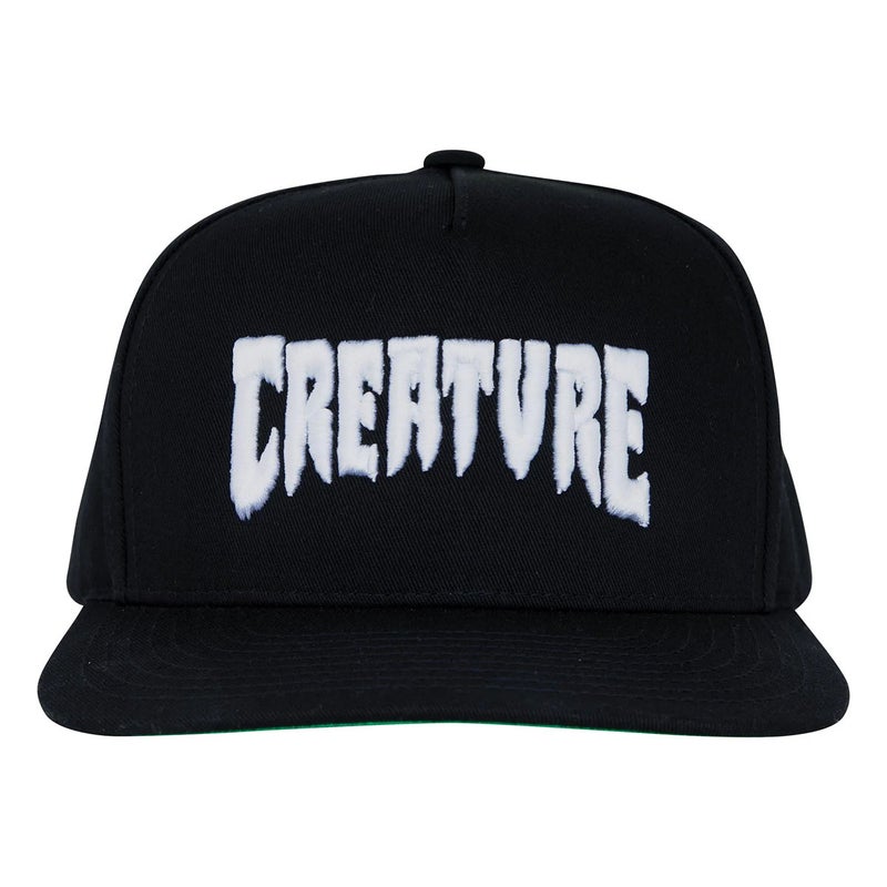 クリーチャーCREATUREスケボースケートボード帽子キャップMONOLOGOSNAPBACKHAT56026370626FA秋冬