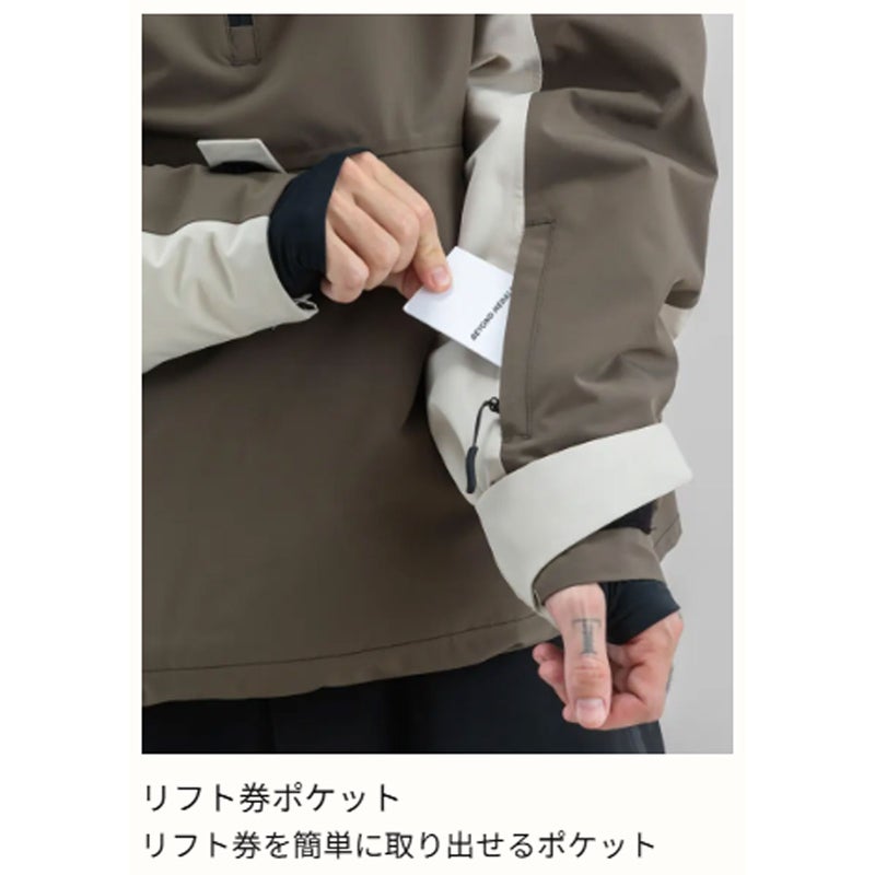 ビヨンドメダルズBEYONDMEDALSスノボースノボスノーボードウェアジャケットRetroAnorak2L2322630926-27