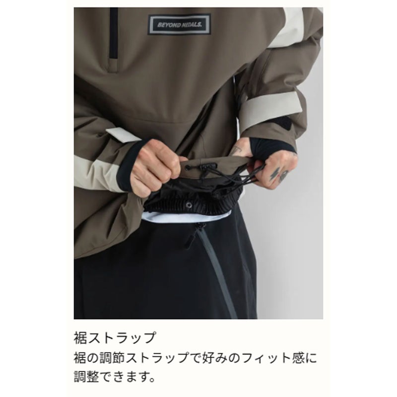 ビヨンドメダルズBEYONDMEDALSスノボースノボスノーボードウェアジャケットRetroAnorak2L2322630926-27
