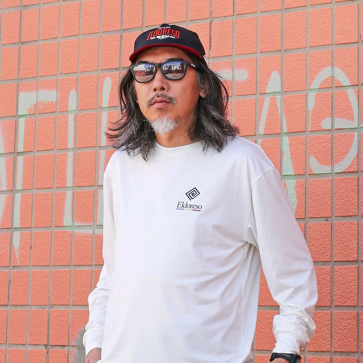 エルドレッソ ELDORESO Shake Hands Cap ランニング キャップ E7016426