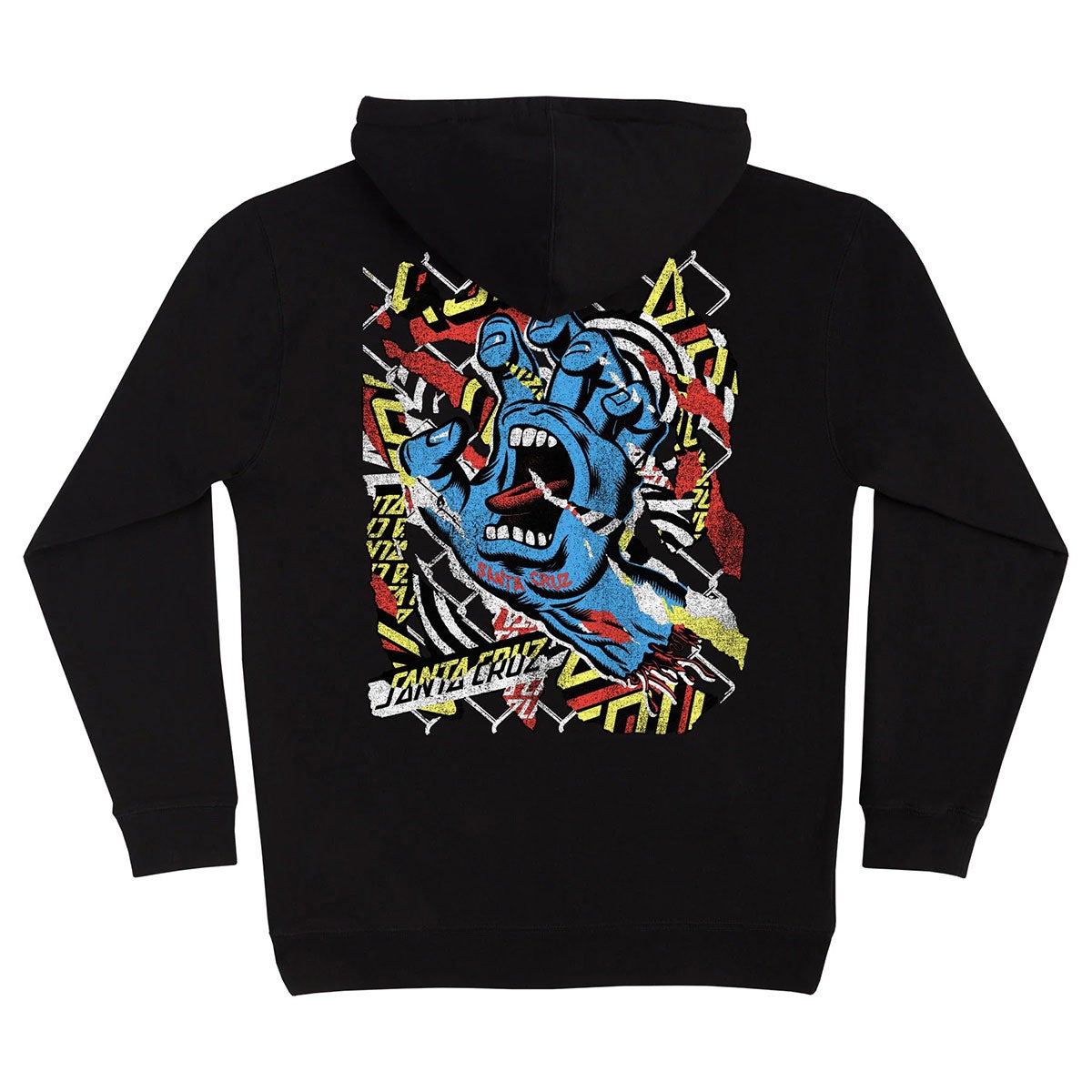 サンタクルーズSANTACRUZスケボースケートボードウェアスウェットパーカーDAMAGEDHANDP/OHOODEDSWEATSHIRT510263307メンズ男性26FA秋冬