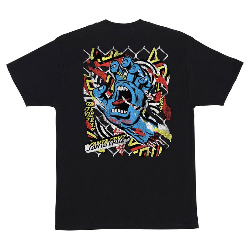 サンタクルーズSANTACRUZスケボースケートボードウェア半袖TシャツDAMAGEDHANDS/ST-SHIRT510263411メンズ男性26FA秋冬