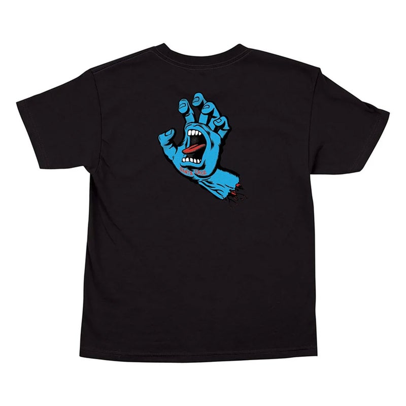 サンタクルーズSANTACRUZスケボースケートボードウェア半袖TシャツSCREAMINGHANDS/ST-SHIRTYOUTH510263424ジュニアキッズ子ども男の子女の子26FA秋冬