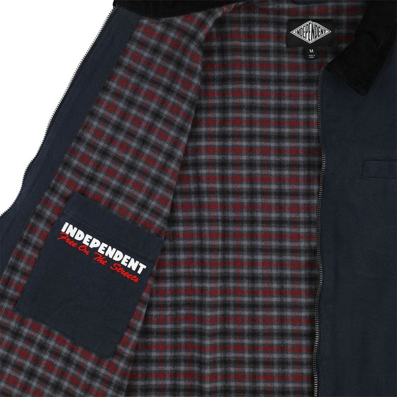 インディペンデントINDEPENDENTスケボースケートボードウェアアウタージャケットFREEONTHESTREETSWORKJACKET518263105メンズ男性26FA秋冬
