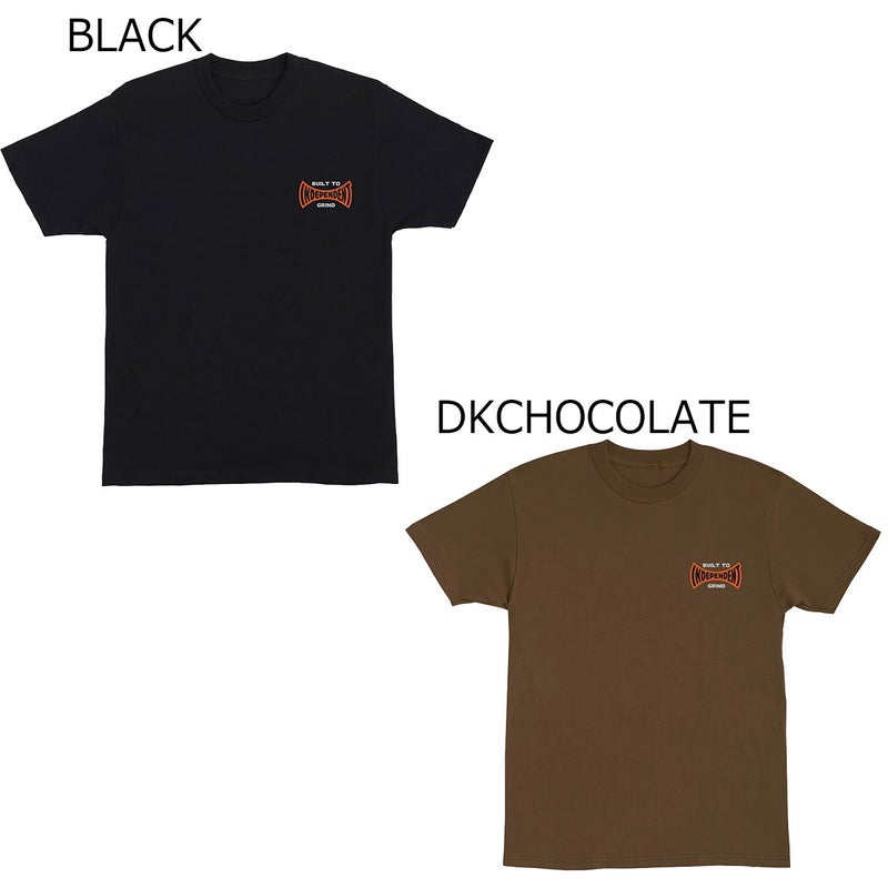 インディペンデントINDEPENDENTスケボースケートボードウェア半袖TシャツBUILTTOGRINDSPANS/ST-SHIRT518263402メンズ男性26FA秋冬