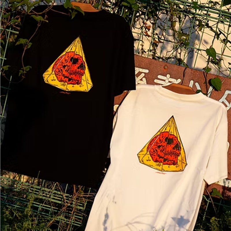 タイムスキャンTIMESCANスケボースケートボードウェア半袖TシャツCRYSTALSKULLTEE25031T060003メンズ男性26HO秋冬