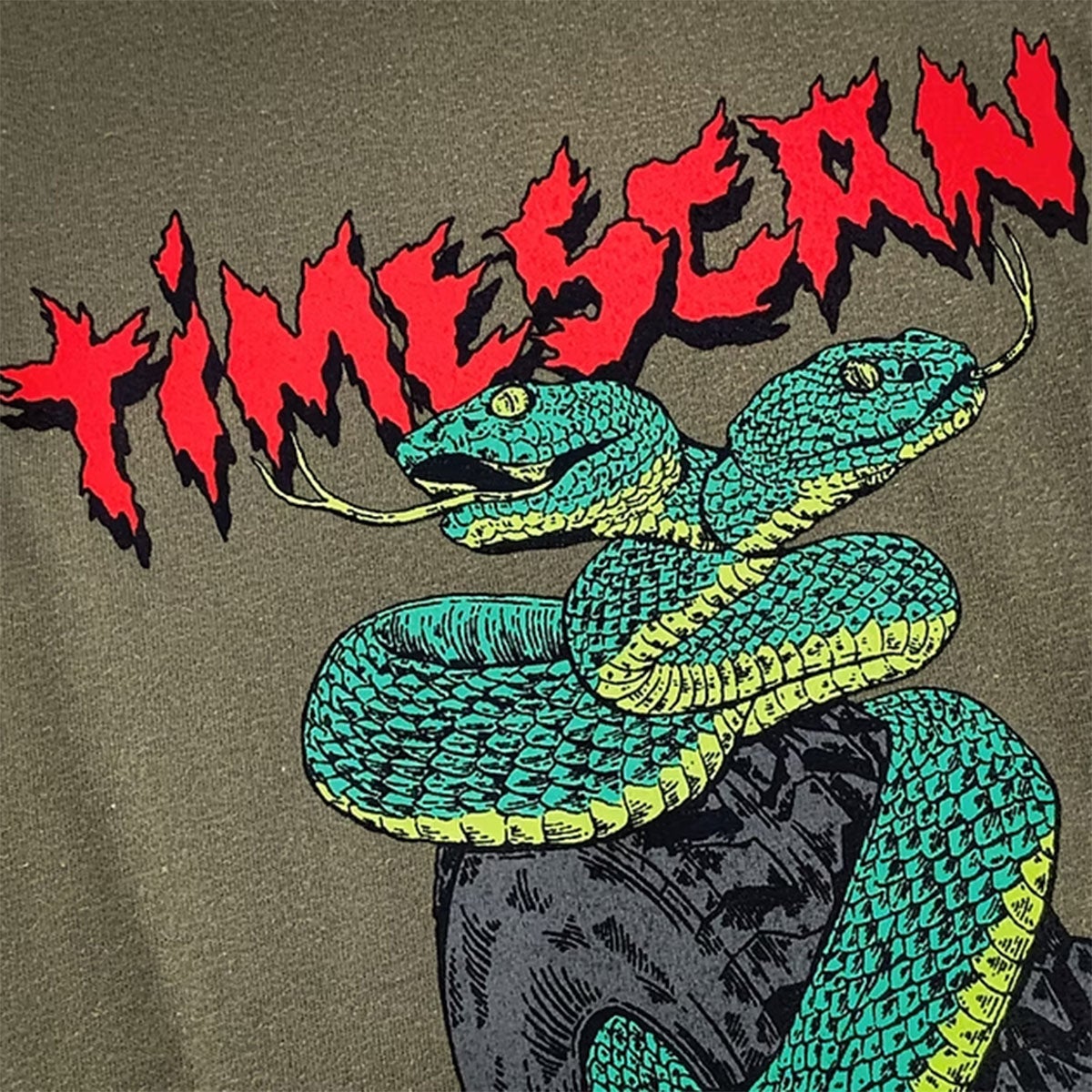 タイムスキャンTIMESCANスケボースケートボードウェア半袖TシャツTWINSERPENTTEE25031T060004メンズ男性26HO秋冬