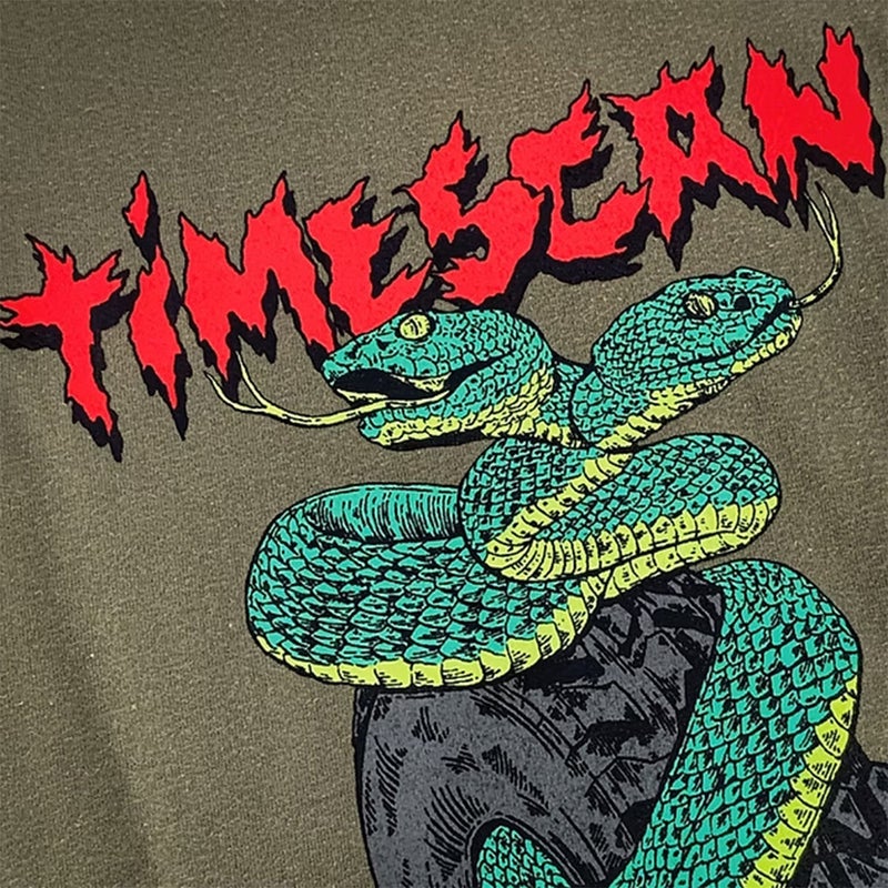 タイムスキャンTIMESCANスケボースケートボードウェア半袖TシャツTWINSERPENTTEE25031T060004メンズ男性26HO秋冬