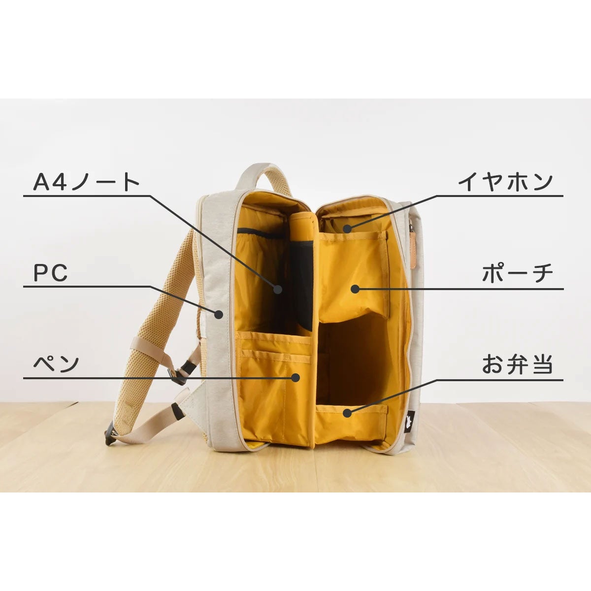 カバッグKABAGアウトドアカジュアル鞄バッグリュックサックバックパックデイパック時短リュックレギュラー5503