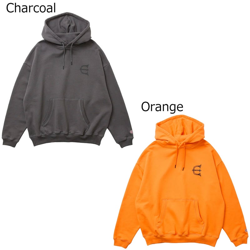 エビセンEVISENスケボースケートボードウェアスウェットパーカーZABUTONHOODIE26FW-SW10メンズ男性26FA秋冬