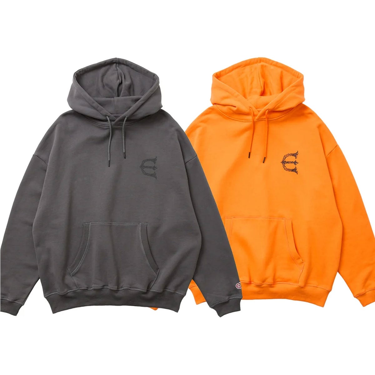 エビセンEVISENスケボースケートボードウェアスウェットパーカーZABUTONHOODIE26FW-SW10メンズ男性26FA秋冬