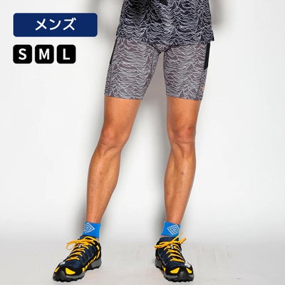 エルドレッソELDORESOランニングウェアパンツスパッツタイツJosephMiddleSpatsE2407526メンズ男性26FA秋冬
