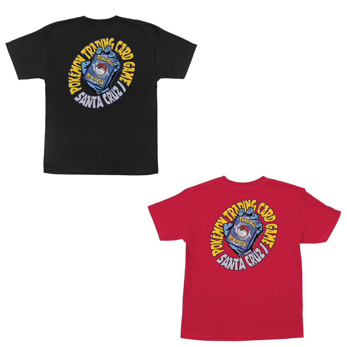 サンタクルーズSANTACRUZスケボースケートボードウェア半袖TシャツSCxPOKEMON(Y)S/S-TPOK?MONTCGHAND510265405ジュニアキッズ子ども男の子女の子26FA秋冬