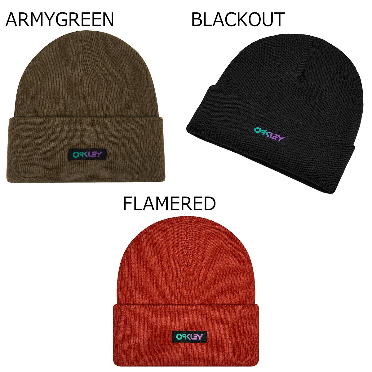 オークリーOAKLEYスノボースノボスノーボード帽子ニット帽ビーニーB1BGRADIENTPATCHBEANIEFOS900707メンズ男性25-26