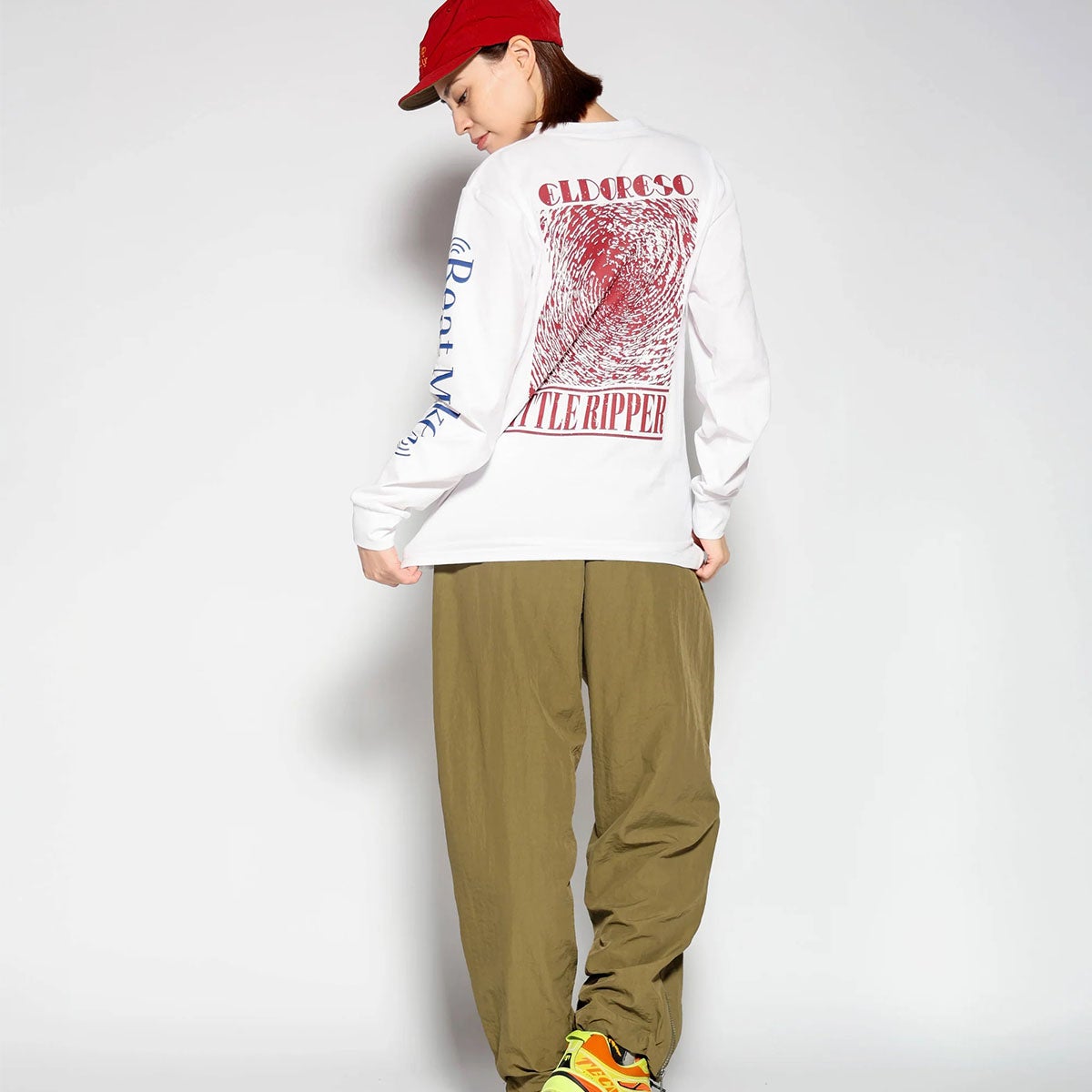 エルドレッソELDORESOランニングウェア長袖TシャツロンTLittleRipperLongTeeE1106226メンズレディースユニセックス26FA秋冬