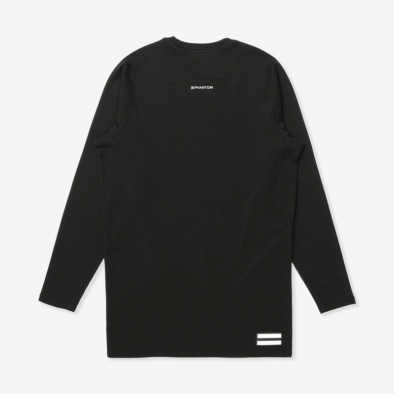 ハーレーHurleyスノボースノボスノーボードウェアインナーシャツアンダーシャツPHANTOMワッフルインナークルーネックMGIW262052Pメンズ男性26-27