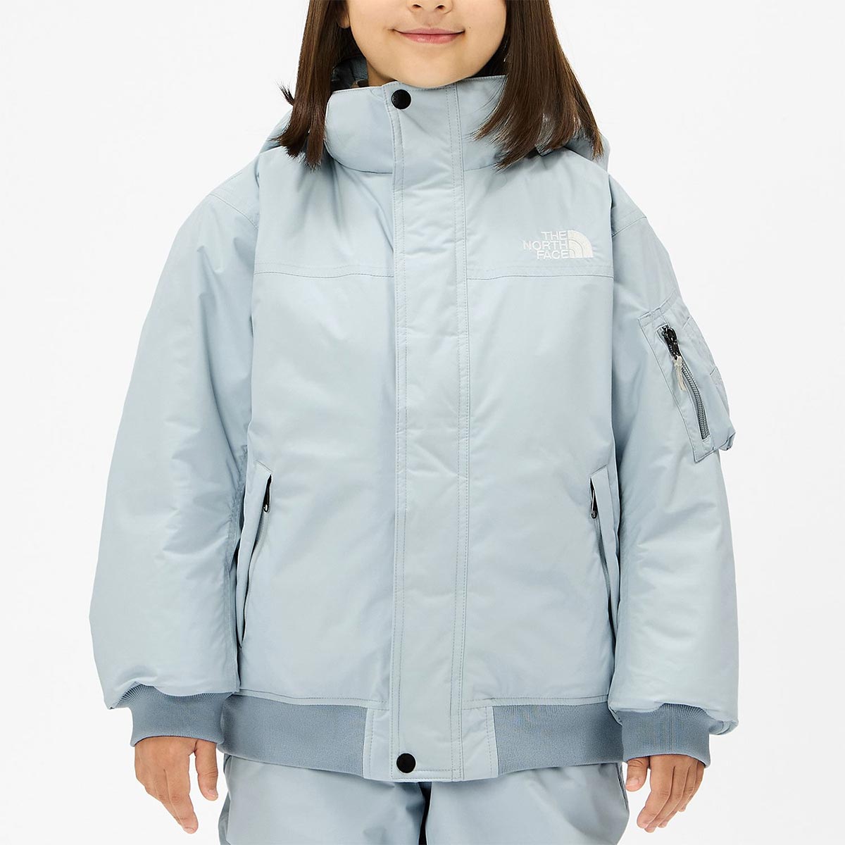 ザ・ノース・フェイスTHENORTHFACEスノボースノボスノーボードウェアジャケットウィンターボンバージャケットNSJ62507-PHジュニアキッズ子ども男の子女の子26-27