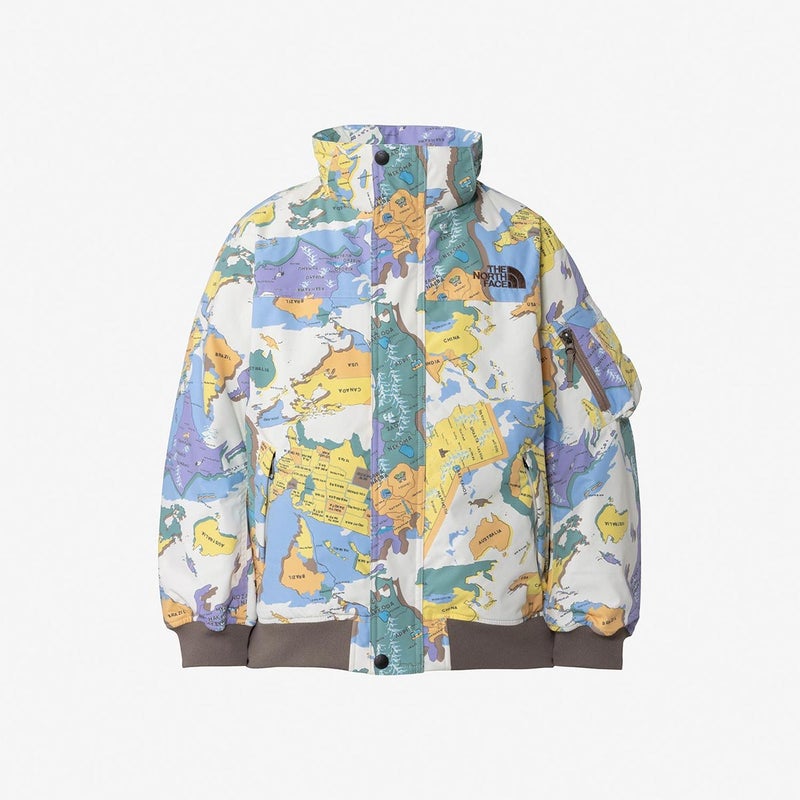 ザ・ノース・フェイスTHENORTHFACEスノボースノボスノーボードウェアジャケットノベルティウィンターボンバージャケットNSJ62609-ASジュニアキッズ子ども男の子女の子26-27