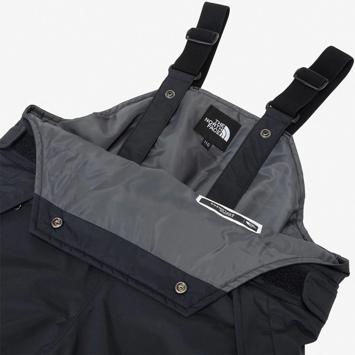 ザ・ノース・フェイスTHENORTHFACEスノボースノボスノーボードウェアビブパンツつなぎスノーインサレーションビブNST62506-PHジュニアキッズ子ども男の子女の子26-27